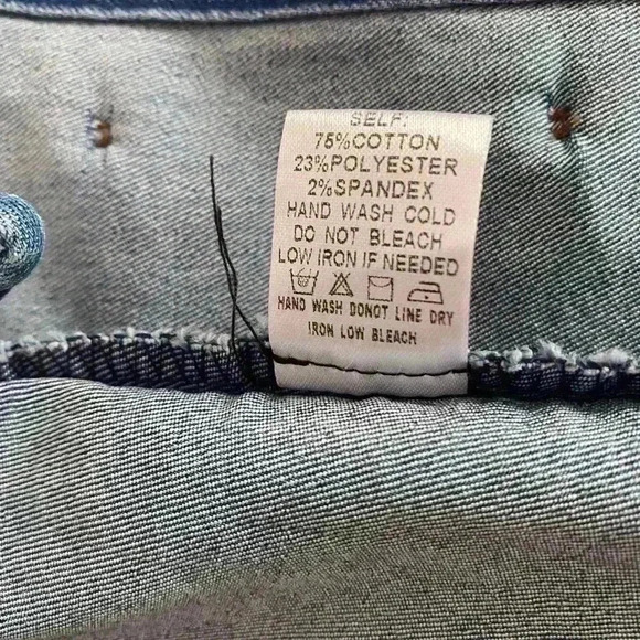 Blue Blush Mini Jean skirt - Picture 8 of 10